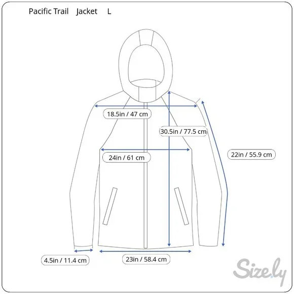 Pacific Trail Women's SzL Hooded Jacket Cargo Pockets Fleece Lined Full-Zip Tan - Picture 11 of 11